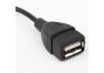 OTG Micro USB-USB кабель (чёрный 14см)
