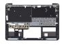 Клавиатура (топ-панель) для ноутбука Asus ZenBook UX305CA черная с черным топкейсом