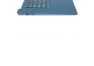 Клавиатура (топ-панель) для ноутбука Haier U1500SD U1500SM с топкейсом синий