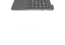Клавиатура (топ-панель) для ноутбука Haier S428 серая с серым топкейсом