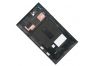 Задняя крышка аккумулятора для Asus MeMO Pad 7 ME572C-1A черная, фактурная поверхность