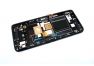Дисплей (экран) в сборе с тачскрином для Asus ZS673KS черный с рамкой
