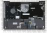 Клавиатура (топ-панель) для ноутбука Samsung 530U4B NP530U4B-S01RU черная с серым топкейсом