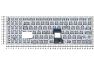 Клавиатура для ноутбука Asus N541 серебристая