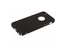 Защитная крышка LP "Сетка" для Apple iPhone 5, 5s, SE Soft Touch черная
