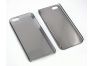 Защитная крышка для Apple iPhone 5, 5s, SE ультратонкая черная, прозрачный пластик, европакет