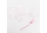 Силиконовый чехол с ремешком Глазастый Миньон для Apple iPhone 4, 4s розовый