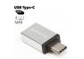 OTG адаптер BOROFONE BV3 USB-A – Type-C (серебристый)