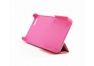 Накладка-подставка Smart Shell для Apple iPhone 5, 5s, SE пластик + кожа розовая