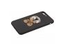 Защитная крышка "Йорк" для Apple iPhone 8 Plus, 7 Plus с вышивкой, черная