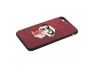 Защитная крышка "Мальтезе" для Apple iPhone 8 Plus, 7 Plus с вышивкой, красная