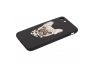 Защитная крышка Бульдог для Apple iPhone 8, 7 с вышивкой, черная