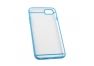 Защитная крышка LP для Apple iPhone 6, 6s Plus синяя с полосками, прозрачная задняя часть