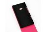 Чехол из эко – кожи для Nokia 900 раскладной, розовый