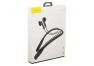 Bluetooth гарнитура Baseus Ncok Neck Hung Bluetooth Earphone S16 вставная спорт (черная)