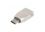 Адаптер HOCO UA9 Type-C – USB (серый)