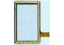 Сенсорное стекло (тачскрин) TYF1067-20121227-V1  черный