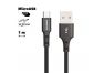 USB кабель BOROFONE BX20 Enjoy MicroUSB нейлон 1м (черный)