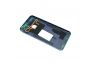 Задняя крышка аккумулятора для Honor 7C со стеклом камеры и сканером отпечатка пальца синяя Premium