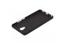 Силиконовый чехол C-Case для Meizu M5 Note с кожанной вставкой черный, коробка
