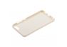 Силиконовый чехол C-Case для Meizu U10 с кожанной вставкой золотой, коробка