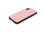 Защитная крышка "LP" для iPhone X "Glass Case" (розовое стекло/коробка)