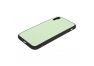 Защитная крышка "LP" для iPhone X "Glass Case" (салатовое стекло/коробка)