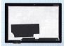 Дисплей (экран) в сборе с тачскрином для Lenovo Miix 700 черное