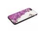 Защитная крышка + защитное стекло для iPhone 6/6s "Сиреневые цветочки" (коробка)