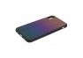 Защитная крышка "LP" для iPhone X "Rainbow Glass Case" (зеленый градиент/коробка)