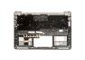 Клавиатура (топ-панель) для ноутбука Asus UX305LA черная с серебристо-бронзовым топкейсом