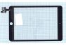 Сенсорное стекло (тачскрин) для Apple Ipad mini 3 (retina) + IC черное