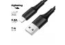 USB кабель BOROFONE BX47 CoolWay Lightning 8-pin 2.4A PVC 1м (черный)