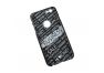 Защитная крышка для iPhone 6/6s "кожаный рептилии" PU (черная)