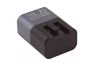Блок питания (сетевой адаптер) LDNIO 2 USB выхода 2,4А Quick Charge 3.0 + кабель для Apple 8 pin A2206 черный, коробка