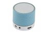 Bluetooth колонка LP-S08 MicroSD, USB, AUX, Радио, LED подсветка, синяя