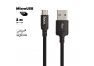 USB кабель HOCO X14 Times Speed MicroUSB нейлон 2м (черный)