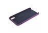 Силиконовый чехол "LP" для iPhone Xs Max "Protect Cover" (фиолетовый/коробка)