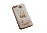 Чехол из эко – кожи History "Штурвал и морской узел" для Apple iPhone 6, 6s раскладной, белый